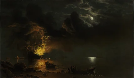 The Burning Ship, 1869
